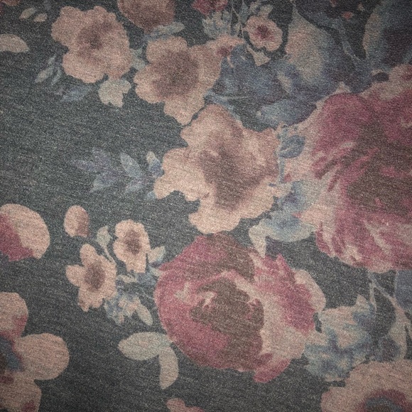 Denim Floral Deep pocket Tunic - Picture 3 of 5